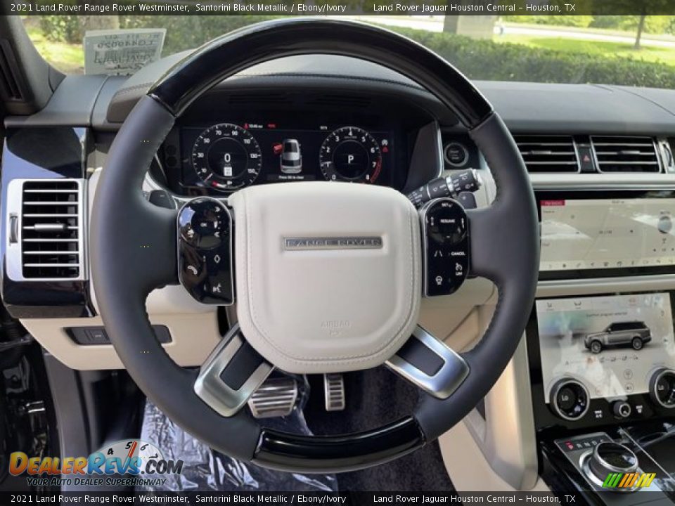 2021 Land Rover Range Rover Westminster Steering Wheel Photo #15