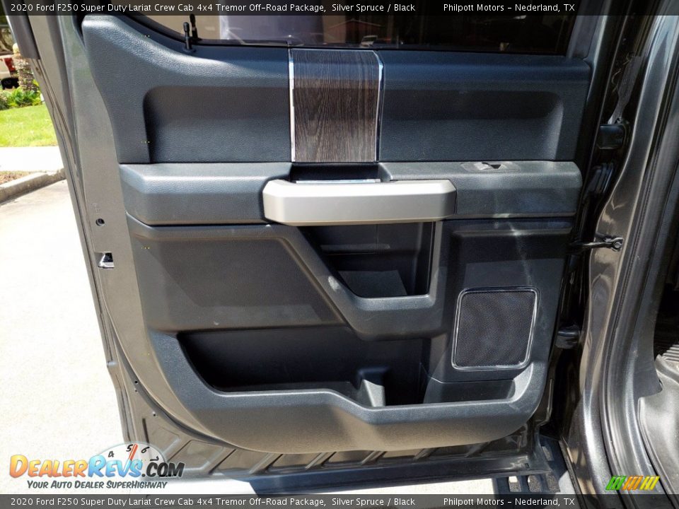 2020 Ford F250 Super Duty Lariat Crew Cab 4x4 Tremor Off-Road Package Silver Spruce / Black Photo #22