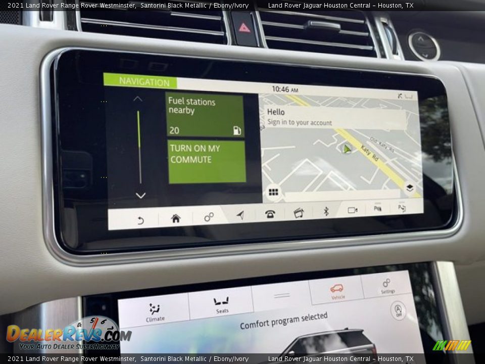 Navigation of 2021 Land Rover Range Rover Westminster Photo #21