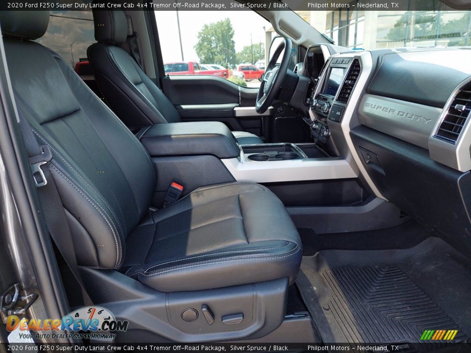 2020 Ford F250 Super Duty Lariat Crew Cab 4x4 Tremor Off-Road Package Silver Spruce / Black Photo #26