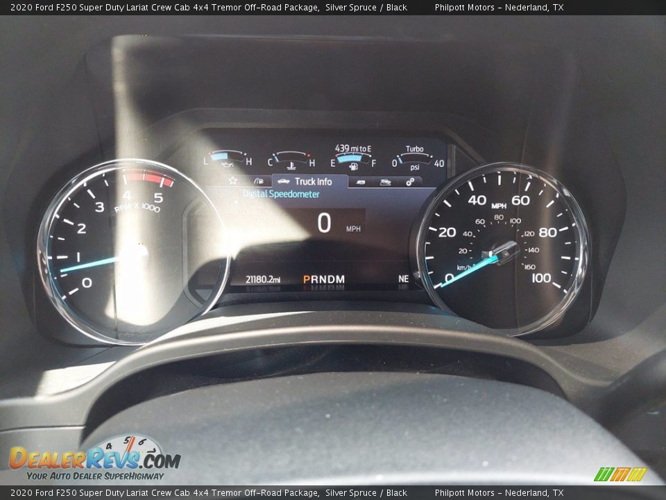 2020 Ford F250 Super Duty Lariat Crew Cab 4x4 Tremor Off-Road Package Silver Spruce / Black Photo #29