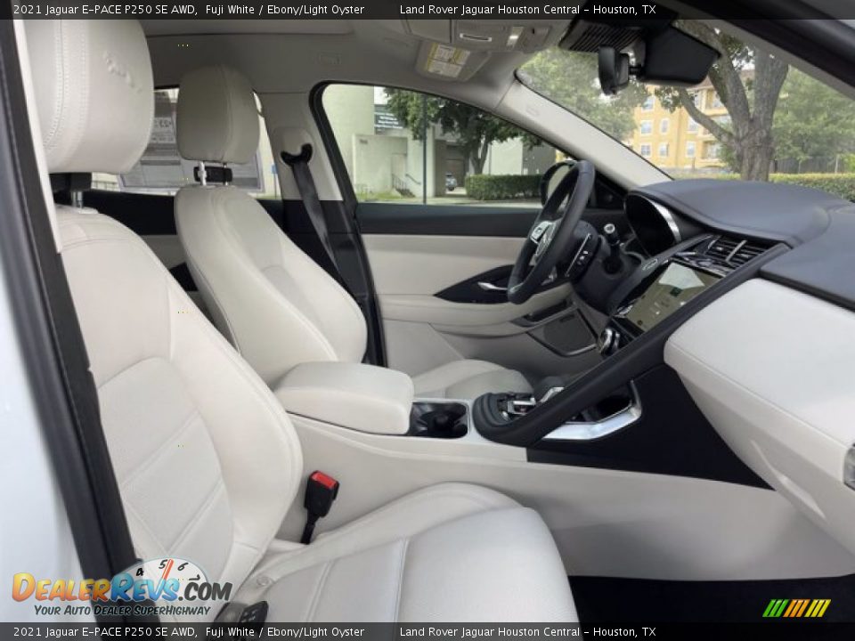 Ebony/Light Oyster Interior - 2021 Jaguar E-PACE P250 SE AWD Photo #3