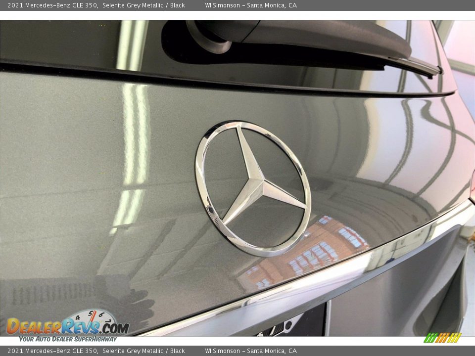 2021 Mercedes-Benz GLE 350 Selenite Grey Metallic / Black Photo #7