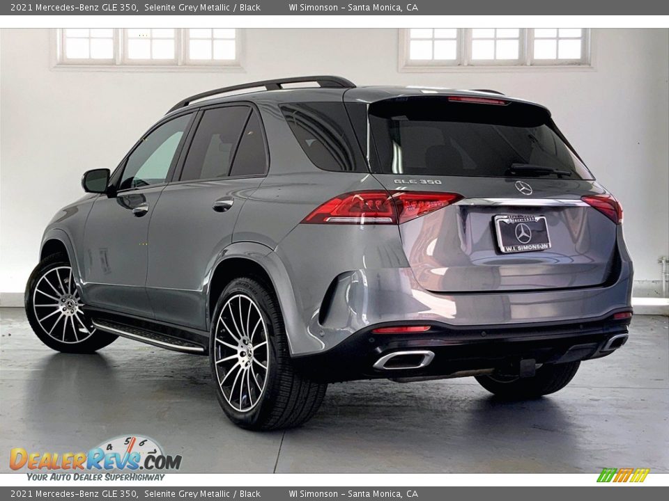 2021 Mercedes-Benz GLE 350 Selenite Grey Metallic / Black Photo #10