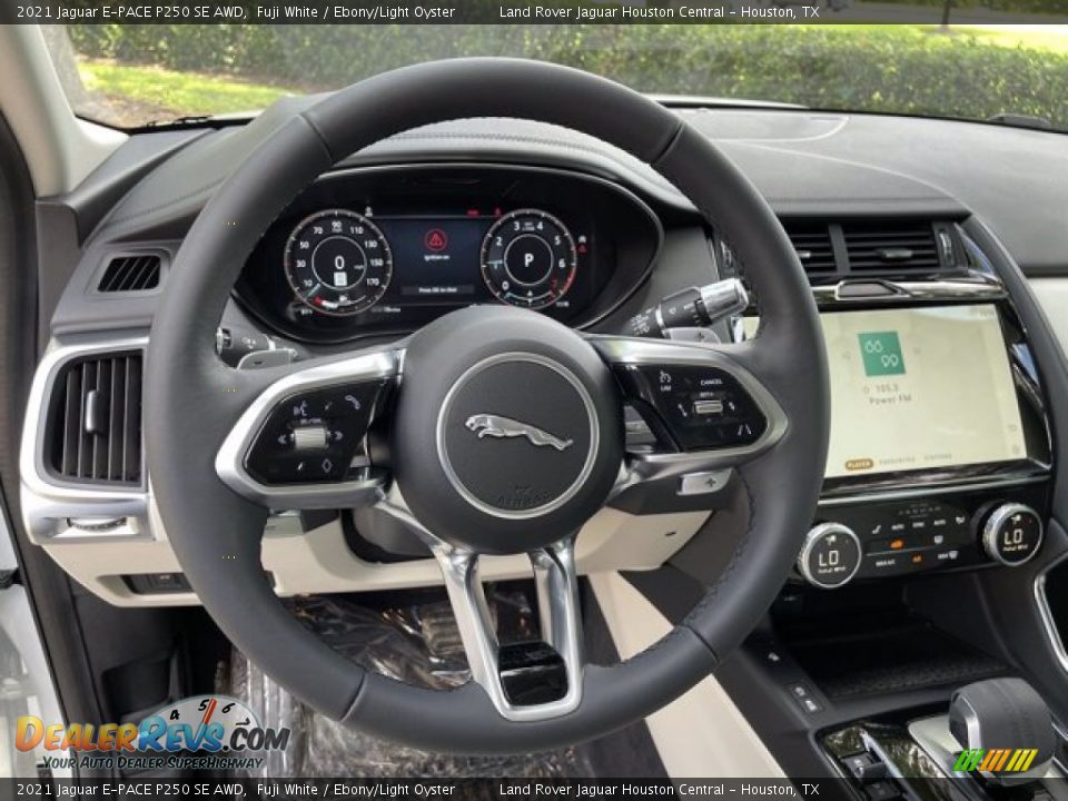 2021 Jaguar E-PACE P250 SE AWD Steering Wheel Photo #15