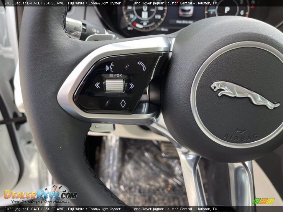 2021 Jaguar E-PACE P250 SE AWD Steering Wheel Photo #16