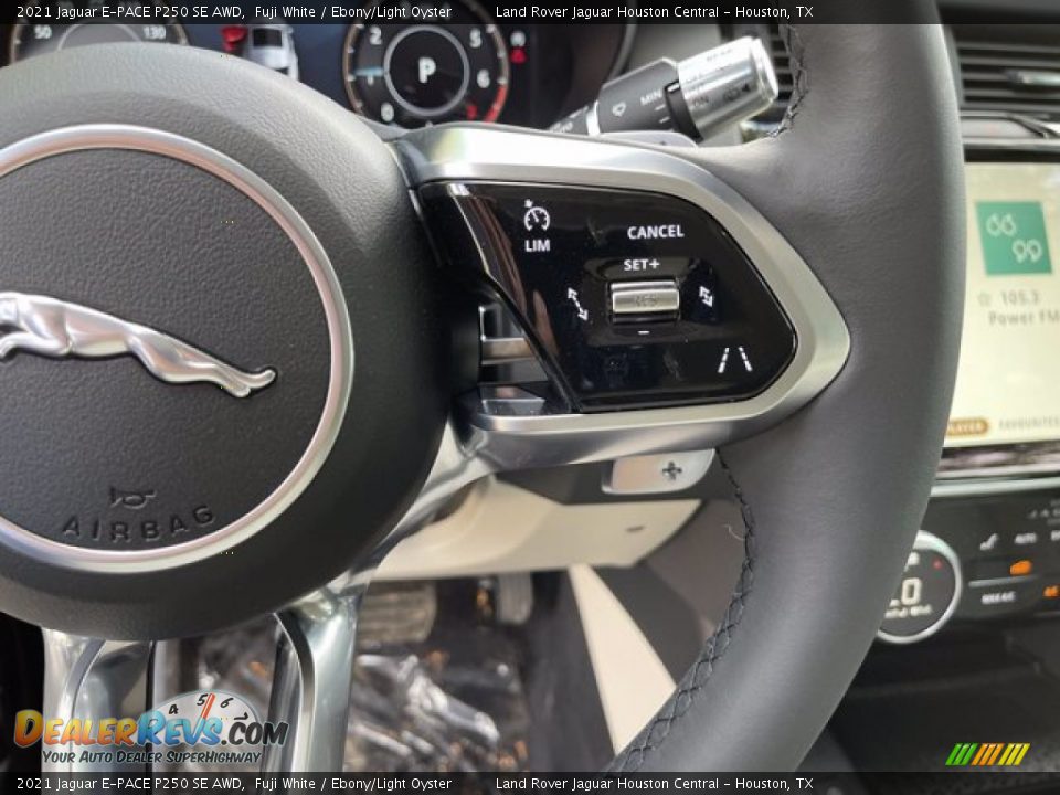 2021 Jaguar E-PACE P250 SE AWD Steering Wheel Photo #17