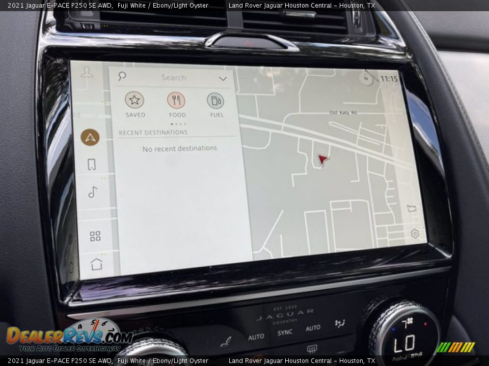 Navigation of 2021 Jaguar E-PACE P250 SE AWD Photo #21