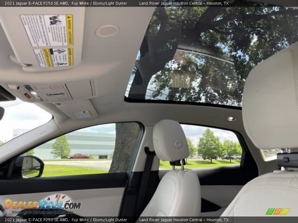 Sunroof of 2021 Jaguar E-PACE P250 SE AWD Photo #22