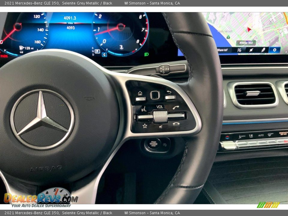 2021 Mercedes-Benz GLE 350 Steering Wheel Photo #22