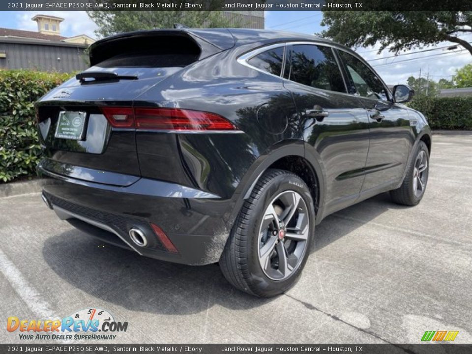 2021 Jaguar E-PACE P250 SE AWD Santorini Black Metallic / Ebony Photo #2