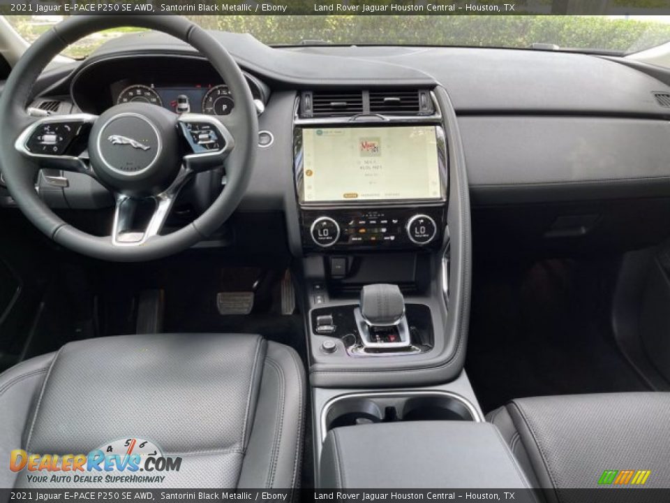 Dashboard of 2021 Jaguar E-PACE P250 SE AWD Photo #4