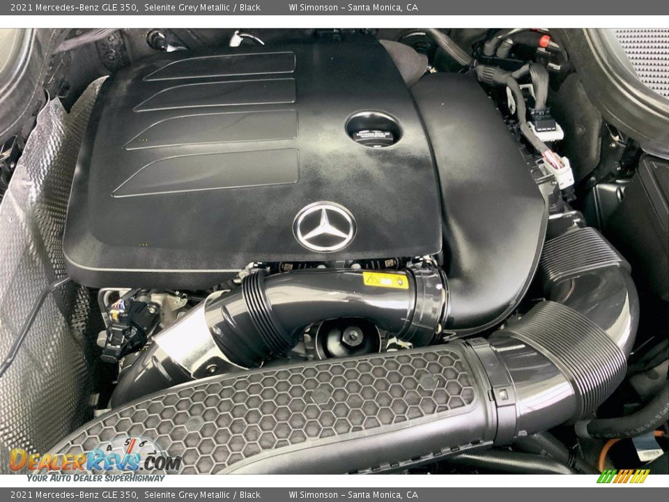 2021 Mercedes-Benz GLE 350 Selenite Grey Metallic / Black Photo #32