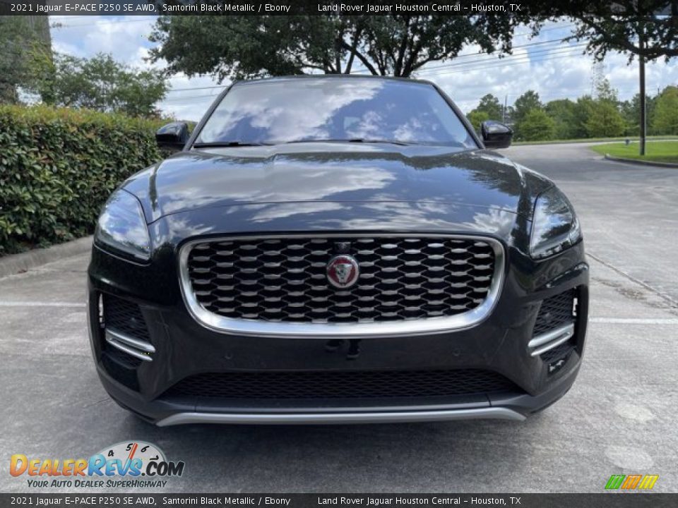 2021 Jaguar E-PACE P250 SE AWD Santorini Black Metallic / Ebony Photo #8