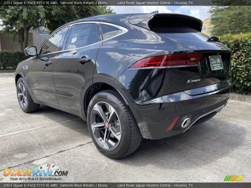 2021 Jaguar E-PACE P250 SE AWD Santorini Black Metallic / Ebony Photo #10