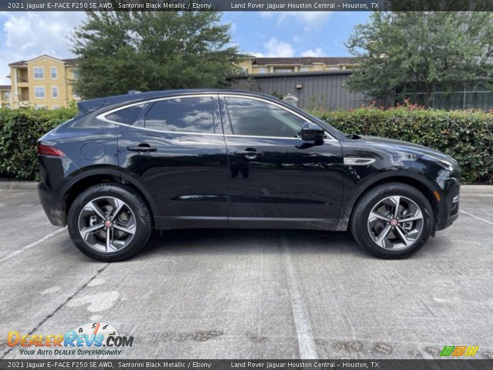 2021 Jaguar E-PACE P250 SE AWD Santorini Black Metallic / Ebony Photo #11