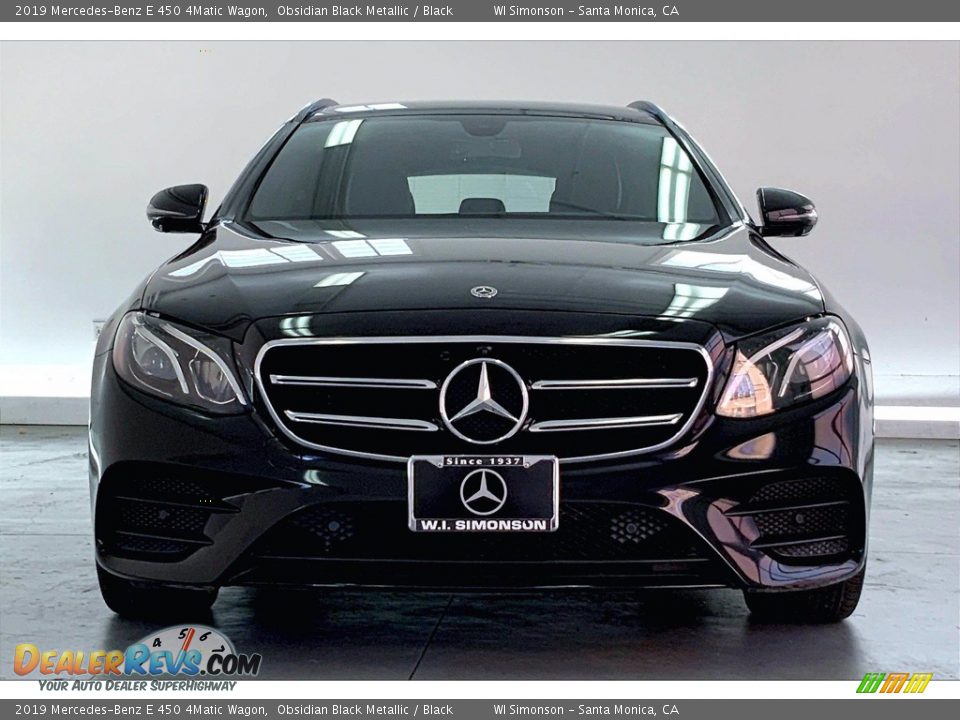 2019 Mercedes-Benz E 450 4Matic Wagon Obsidian Black Metallic / Black Photo #2