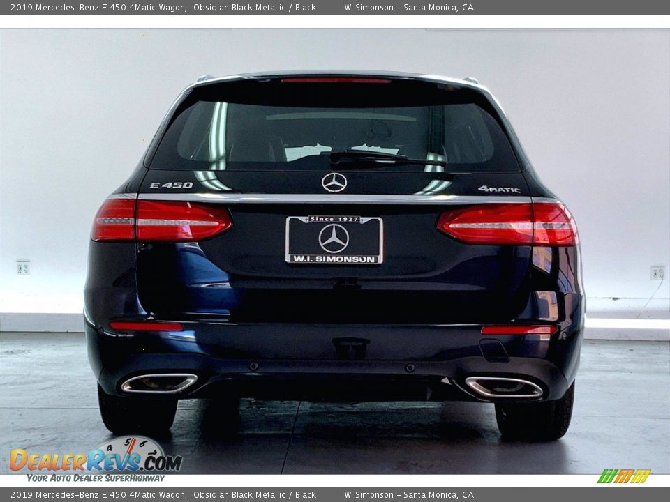 2019 Mercedes-Benz E 450 4Matic Wagon Obsidian Black Metallic / Black Photo #3