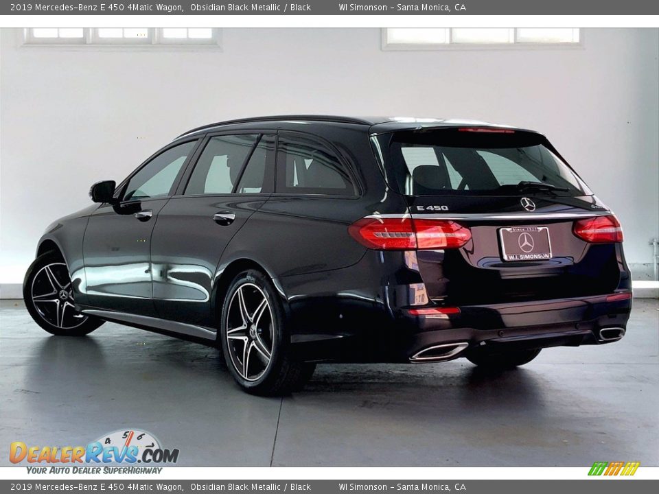 2019 Mercedes-Benz E 450 4Matic Wagon Obsidian Black Metallic / Black Photo #10