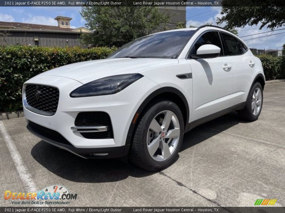 2021 Jaguar E-PACE P250 SE AWD Fuji White / Ebony/Light Oyster Photo #1