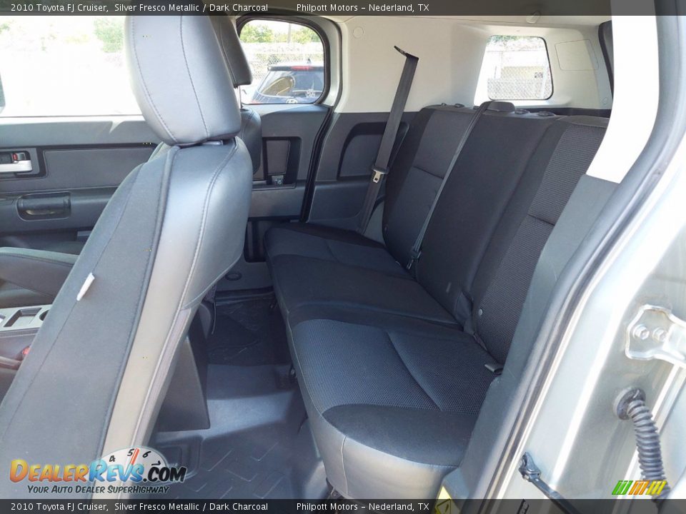 2010 Toyota FJ Cruiser Silver Fresco Metallic / Dark Charcoal Photo #6