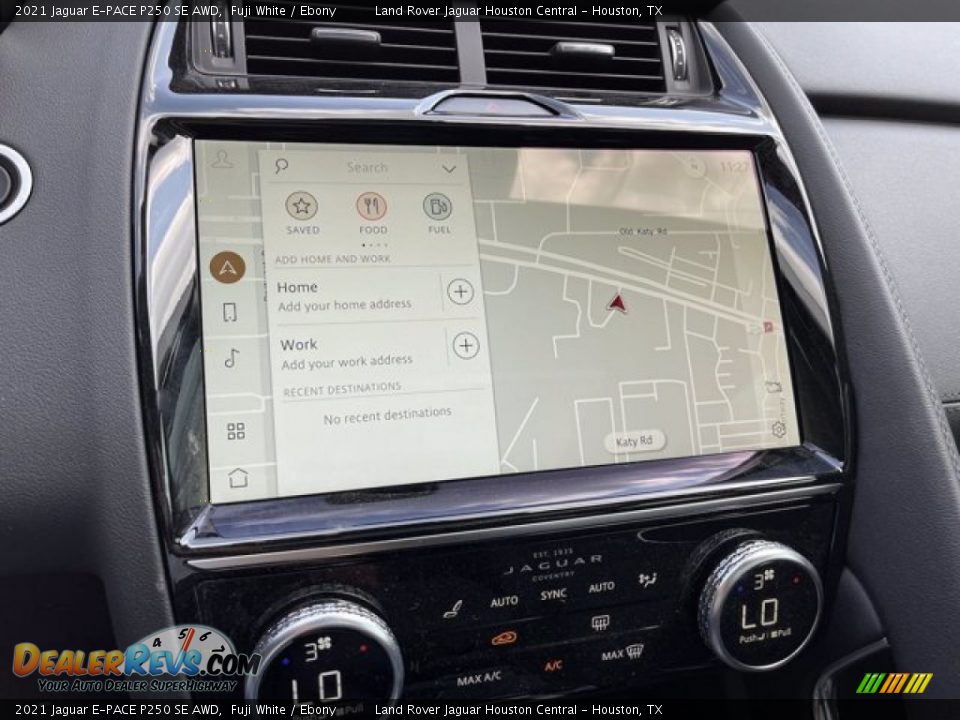 Navigation of 2021 Jaguar E-PACE P250 SE AWD Photo #21