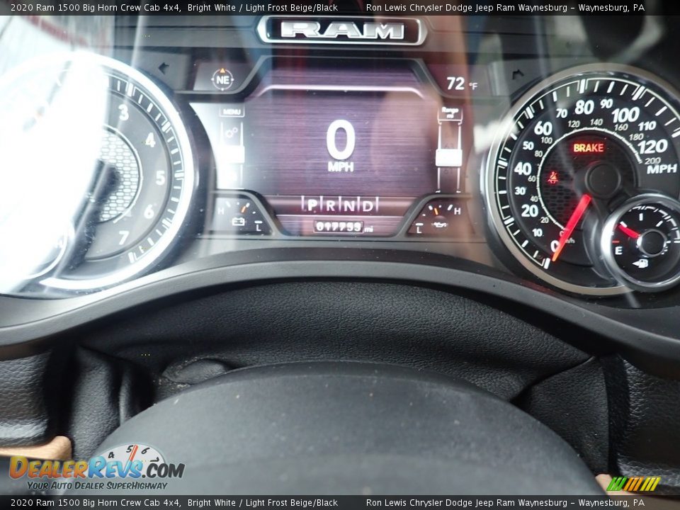 2020 Ram 1500 Big Horn Crew Cab 4x4 Gauges Photo #18