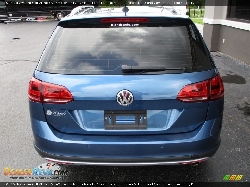 2017 Volkswagen Golf Alltrack SE 4Motion Silk Blue Metallic / Titan Black Photo #28