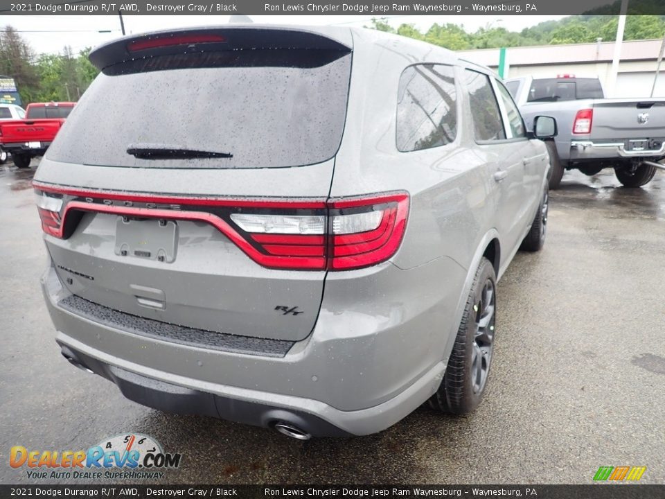 2021 Dodge Durango R/T AWD Destroyer Gray / Black Photo #5