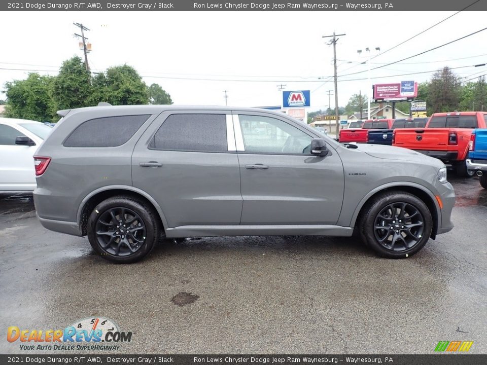 2021 Dodge Durango R/T AWD Destroyer Gray / Black Photo #6