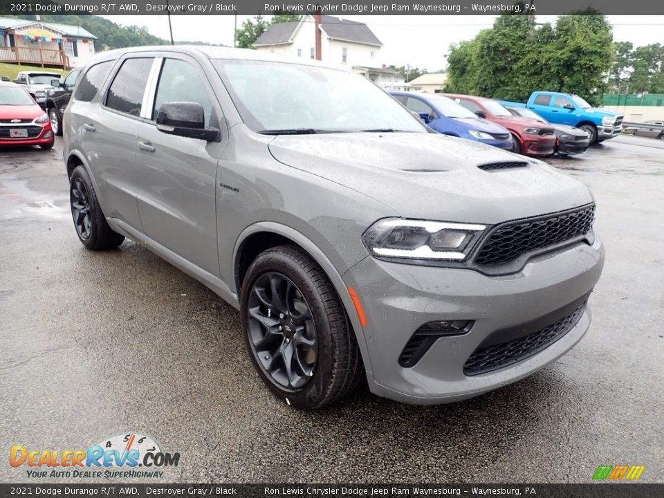 2021 Dodge Durango R/T AWD Destroyer Gray / Black Photo #7