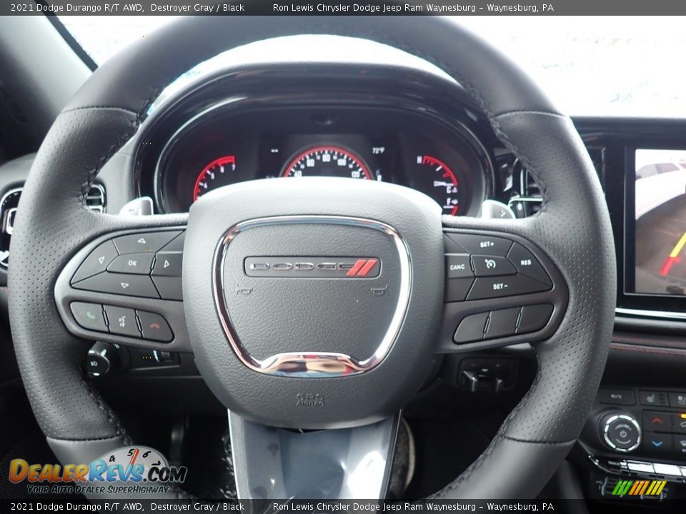 2021 Dodge Durango R/T AWD Destroyer Gray / Black Photo #20