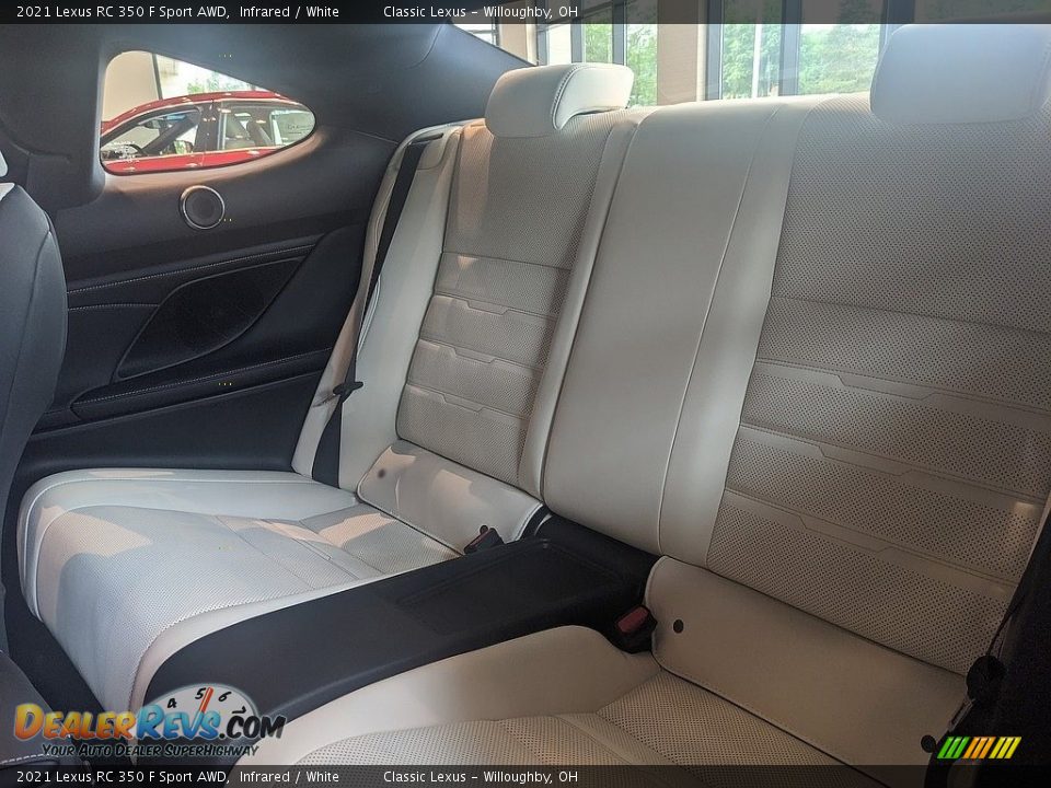 Rear Seat of 2021 Lexus RC 350 F Sport AWD Photo #3