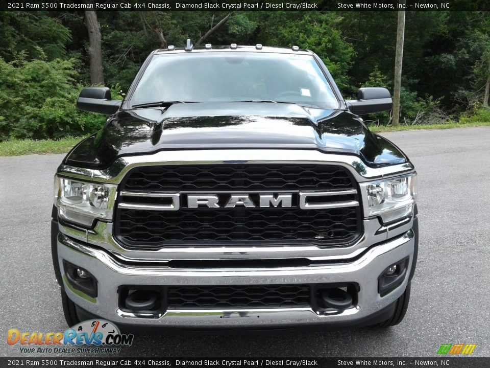 2021 Ram 5500 Tradesman Regular Cab 4x4 Chassis Diamond Black Crystal Pearl / Diesel Gray/Black Photo #3