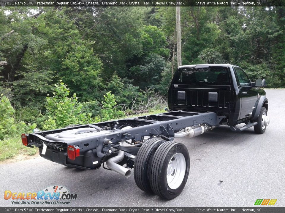 Undercarriage of 2021 Ram 5500 Tradesman Regular Cab 4x4 Chassis Photo #5