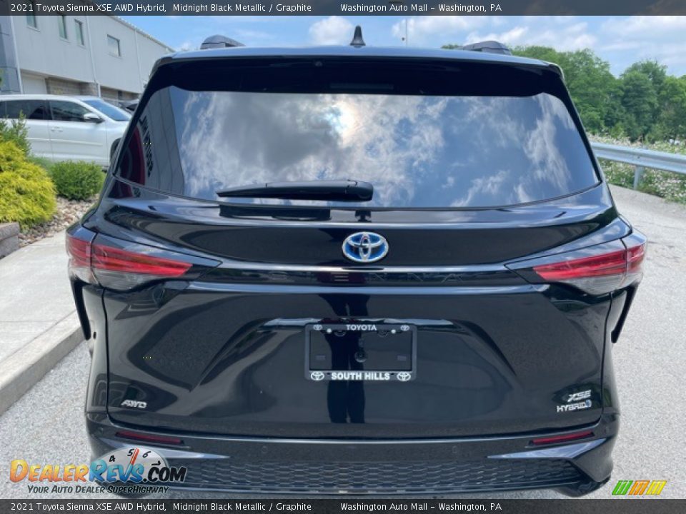 2021 Toyota Sienna XSE AWD Hybrid Midnight Black Metallic / Graphite Photo #8