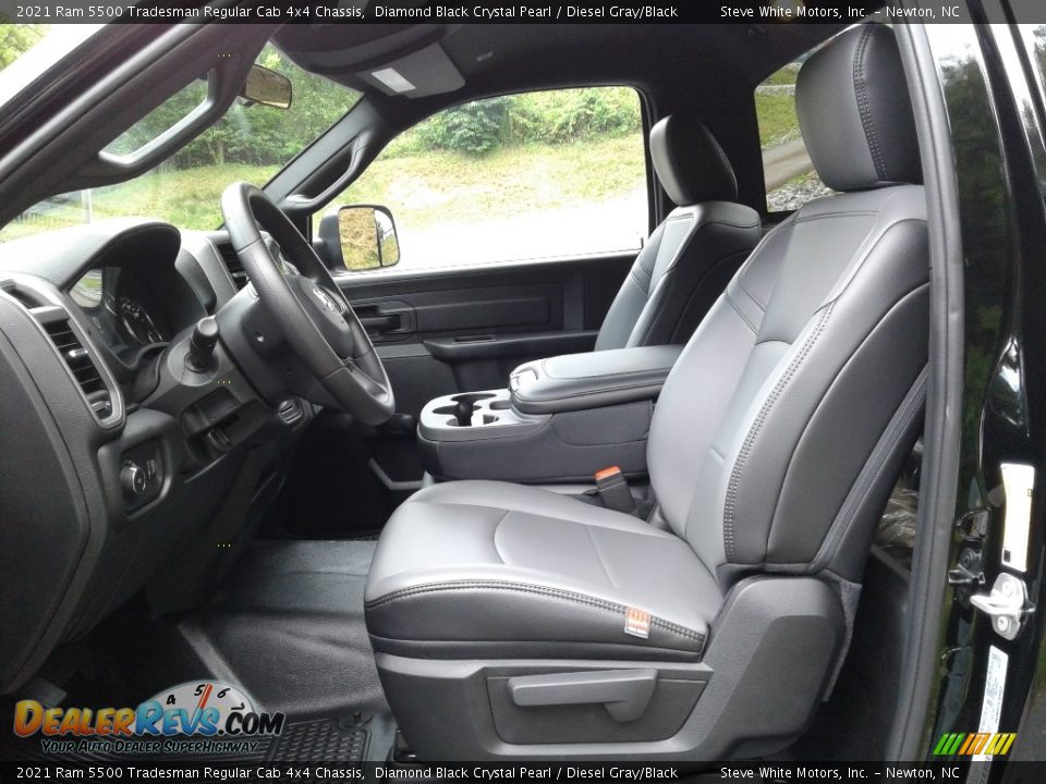 Diesel Gray/Black Interior - 2021 Ram 5500 Tradesman Regular Cab 4x4 Chassis Photo #10