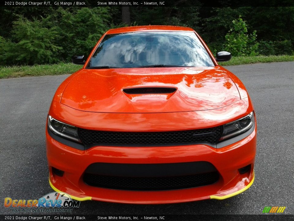 2021 Dodge Charger R/T Go Mango / Black Photo #3