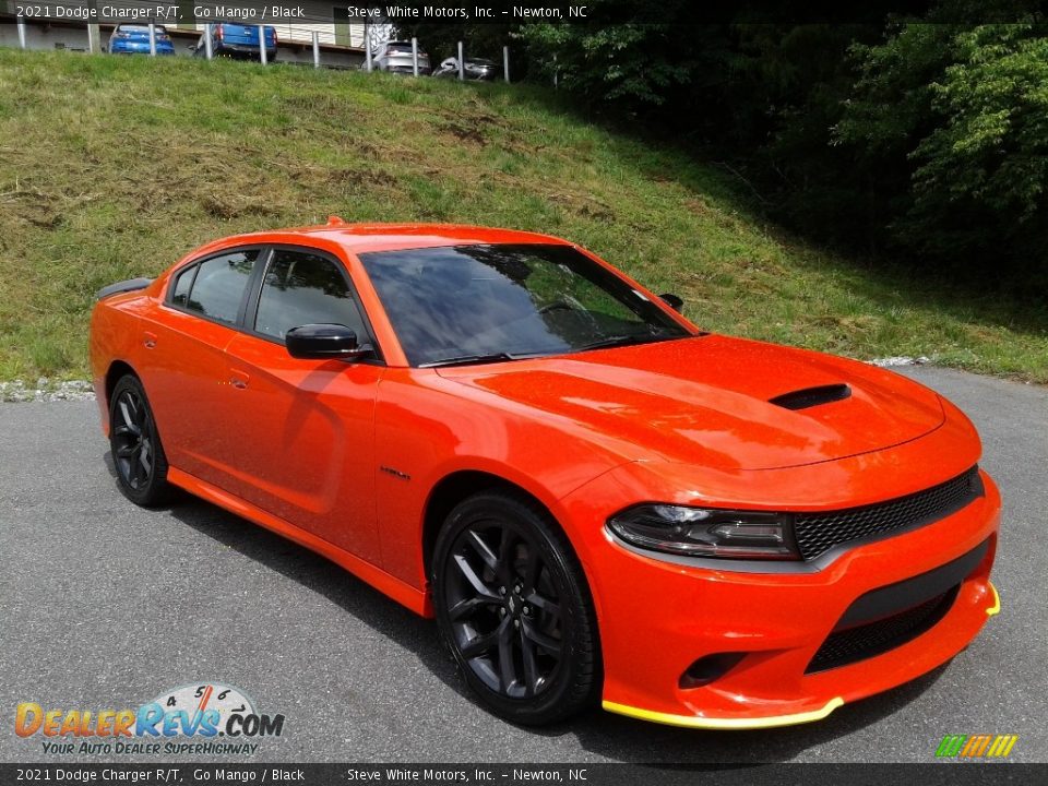 2021 Dodge Charger R/T Go Mango / Black Photo #4