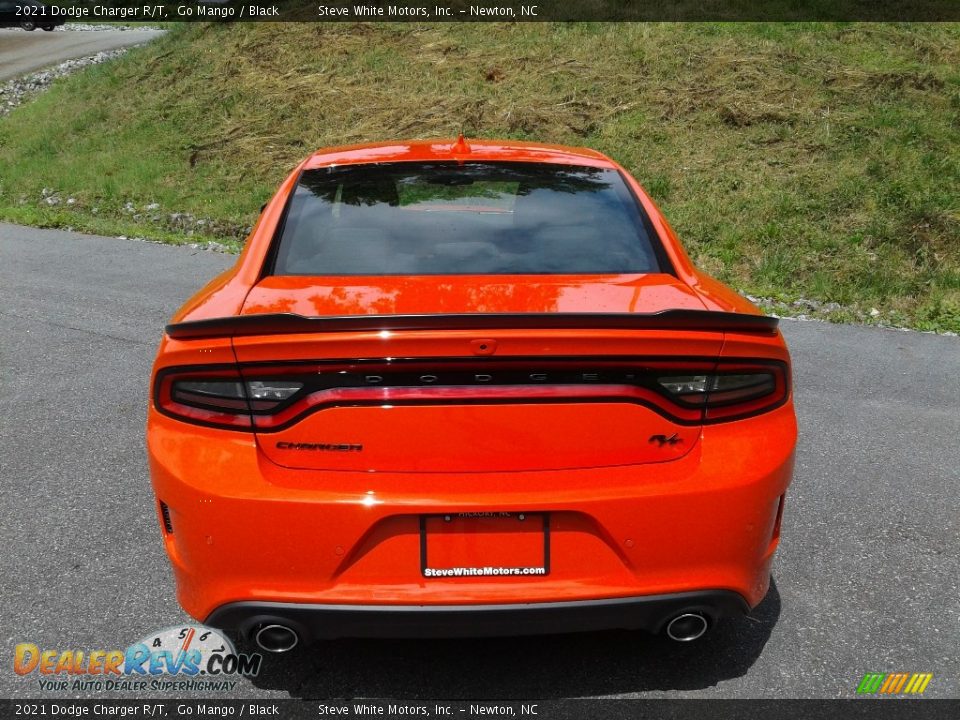 2021 Dodge Charger R/T Go Mango / Black Photo #7