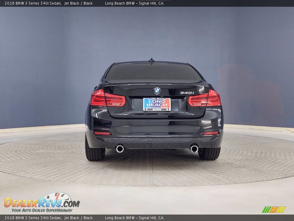 2018 BMW 3 Series 340i Sedan Jet Black / Black Photo #4