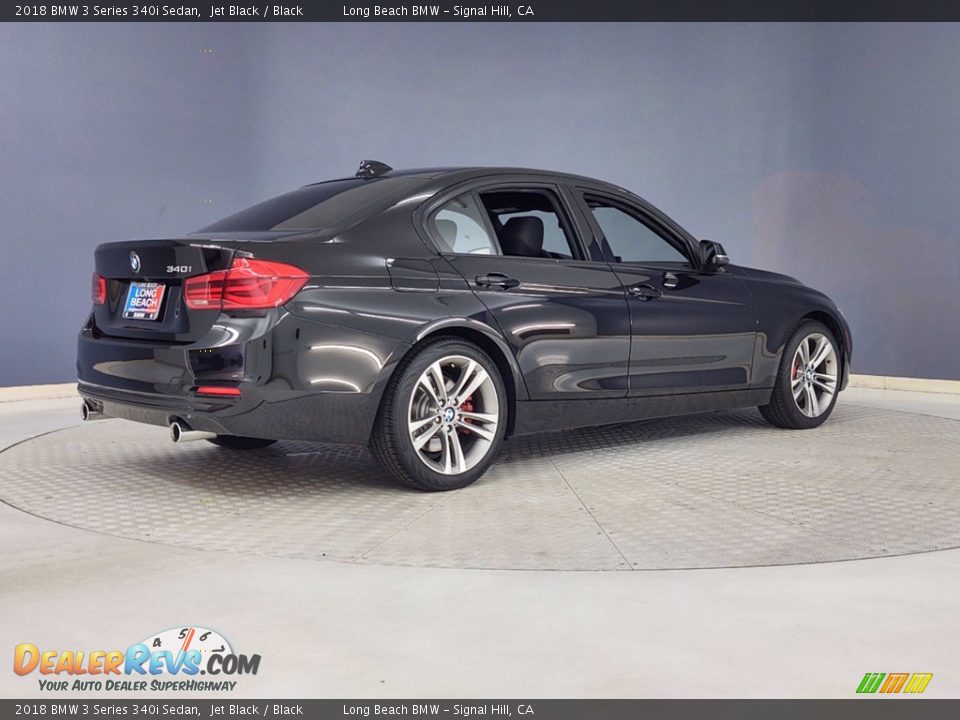 2018 BMW 3 Series 340i Sedan Jet Black / Black Photo #5