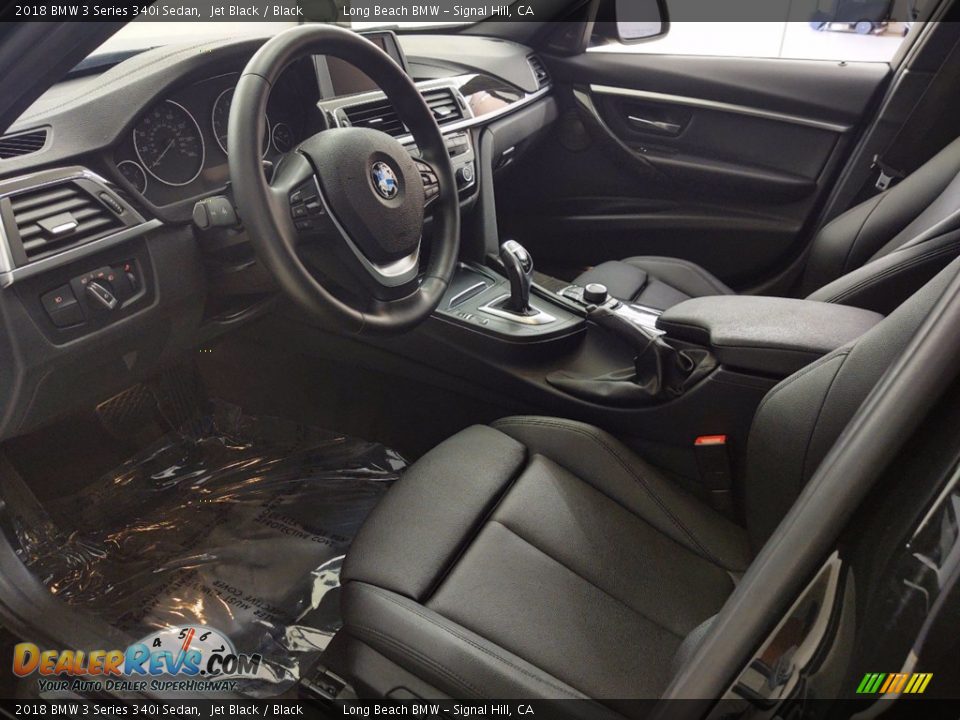 2018 BMW 3 Series 340i Sedan Jet Black / Black Photo #7