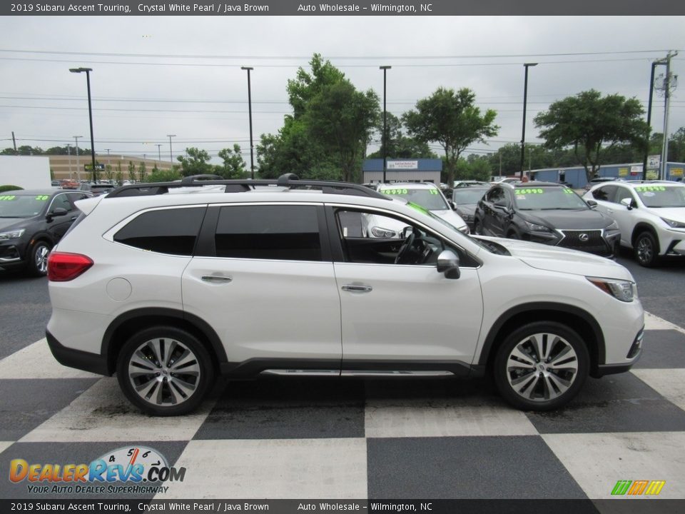 2019 Subaru Ascent Touring Crystal White Pearl / Java Brown Photo #3
