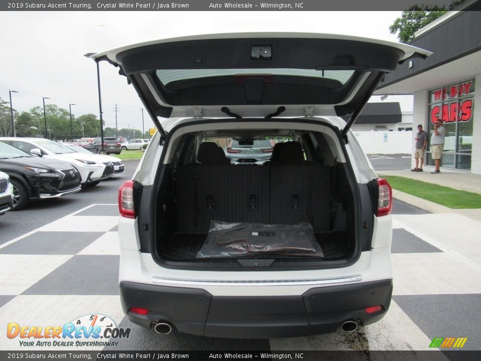 2019 Subaru Ascent Touring Crystal White Pearl / Java Brown Photo #5