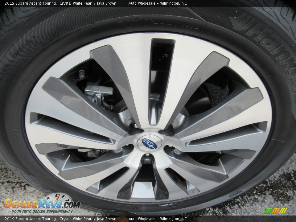 2019 Subaru Ascent Touring Crystal White Pearl / Java Brown Photo #7