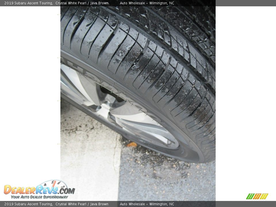 2019 Subaru Ascent Touring Crystal White Pearl / Java Brown Photo #8