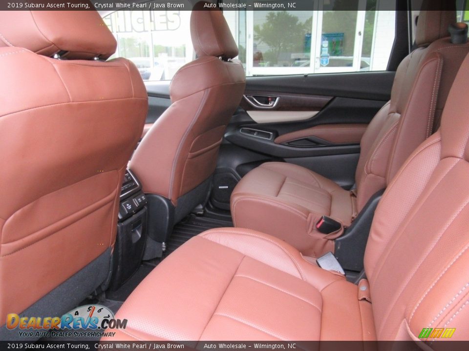 2019 Subaru Ascent Touring Crystal White Pearl / Java Brown Photo #11