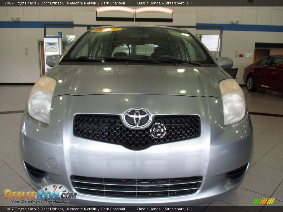 2007 Toyota Yaris 3 Door Liftback Meteorite Metallic / Dark Charcoal Photo #2