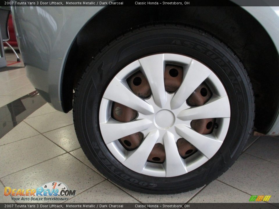 2007 Toyota Yaris 3 Door Liftback Meteorite Metallic / Dark Charcoal Photo #6